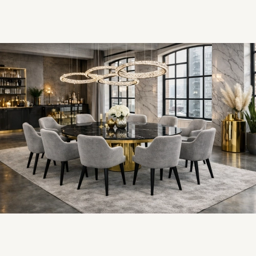 Krzesło tapicerowane DELUXE KR-9 Tkanina Strong 14